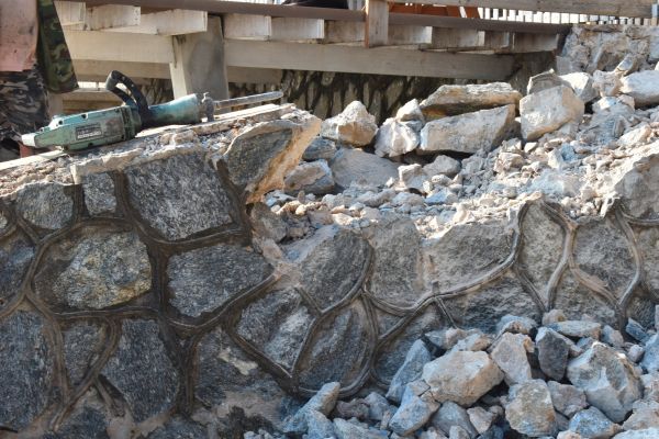 Retaining Wall Demolition in Pleasant Grove