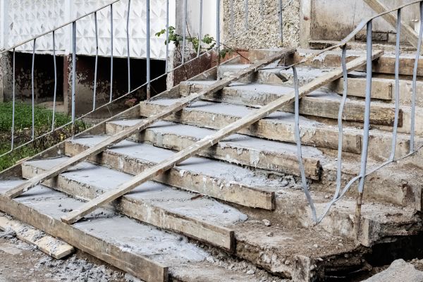 Staircase Demolition in Pleasant Grove